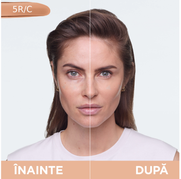 5R5C Fond de ten infuzat cu acid hialuronic L'Oreal Paris True Match 5R5C Rose Sand, 30 ml - imagine 4